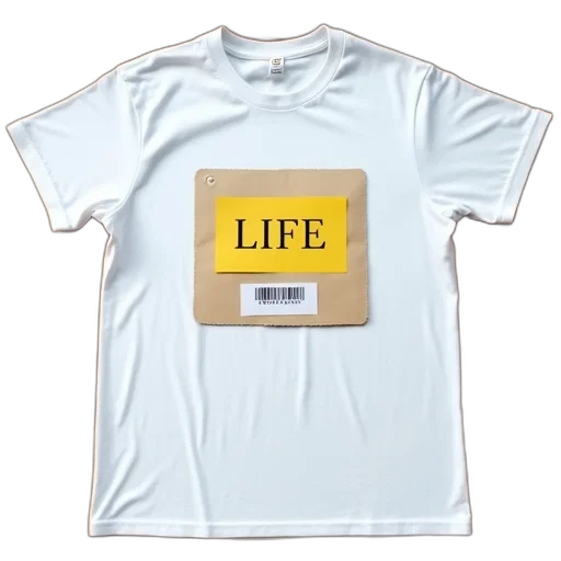 jacket, dress, white, t-shirt, cardboard, insert, center, laid transparent PNG cut-out