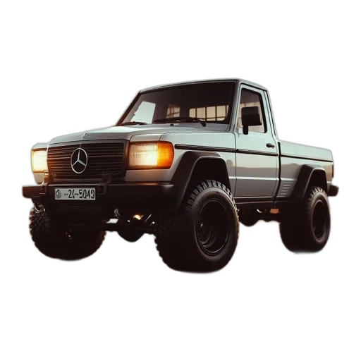car, weapon, 3d render, photorealistic, concept art, pixel art, silver, mercedes transparent PNG cut-out