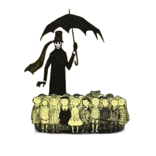 umbrella, dress, staff, jacket, concept art, rain, fog, snow transparent PNG cut-out