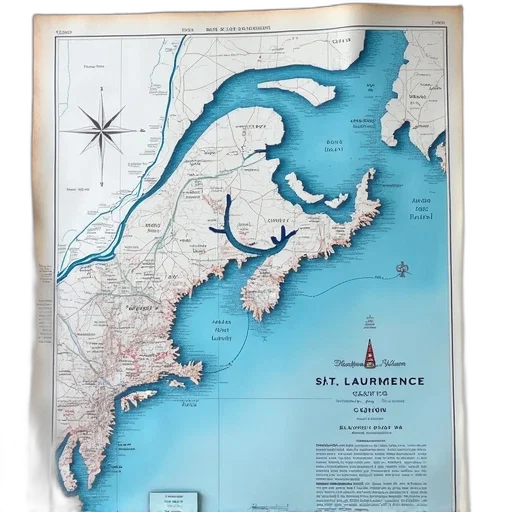 detailed, map, lawrence, river, featuring, route, clayton, alexandria transparent PNG cut-out