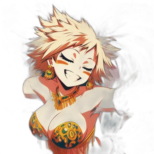 mask, jewelry, dragon, staff, fantasy art, pixel art, anime, concept art transparent PNG cut-out