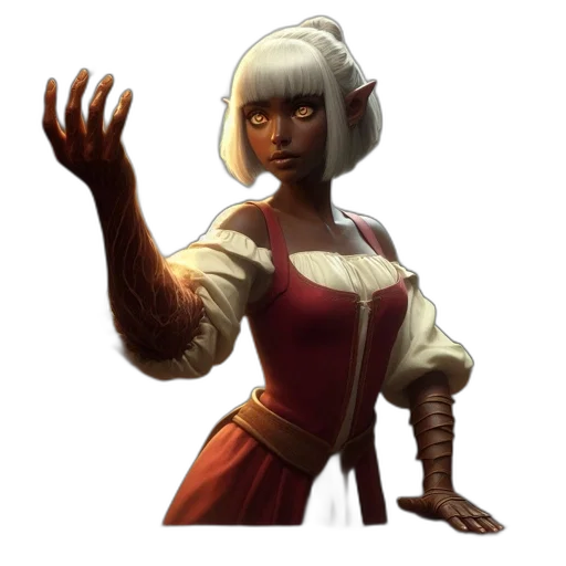 staff, face, robot, mask, concept art, fantasy art, pixel art, comic book art transparent PNG cut-out