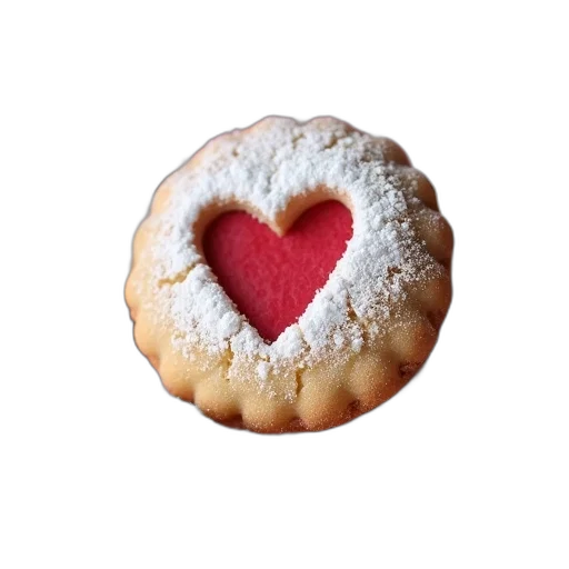 food, grin, cookies, heart transparent PNG cut-out