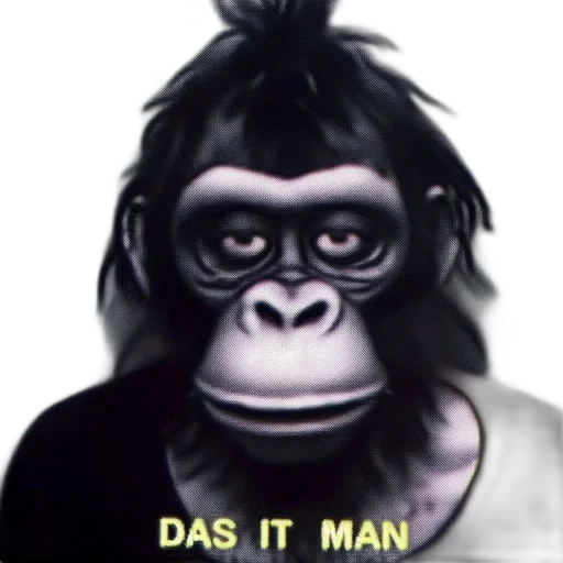 mask, animal, face, hair, photorealistic, vaporwave, cartoon, concept art transparent PNG cut-out