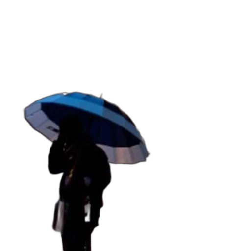 umbrella, hat, staff, jacket transparent PNG cut-out