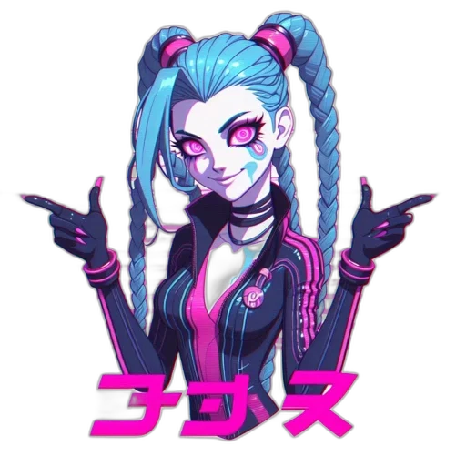 jacket, cyberpunk, vaporwave, pixel art, anime, neon lights, neon, pastel transparent PNG cut-out
