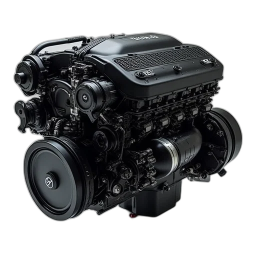 car, engine, volvo, 16v transparent PNG cut-out