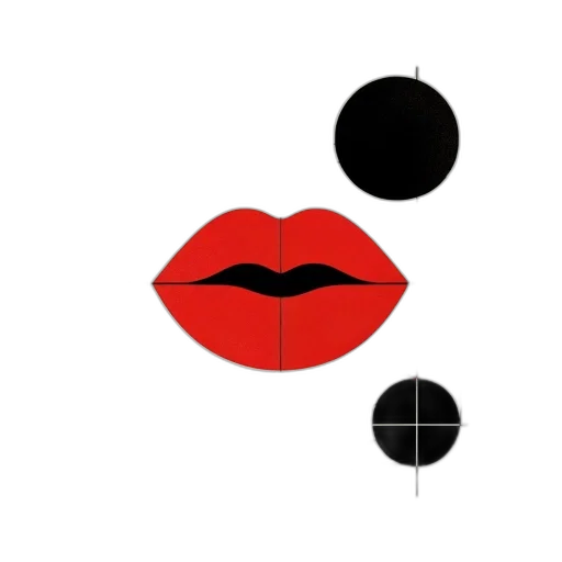 face, concept art, photorealistic, red, dark, monochrome, central, focus transparent PNG cut-out
