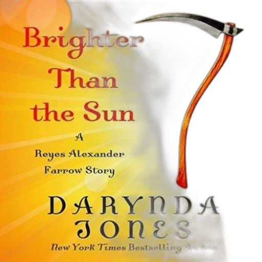 brighter, than, sun, darynda, jones, featuring, bright, yellow transparent PNG cut-out