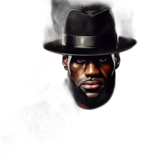 hat, face, crown, photorealistic, cartoon, concept art, fantasy art, individual transparent PNG cut-out
