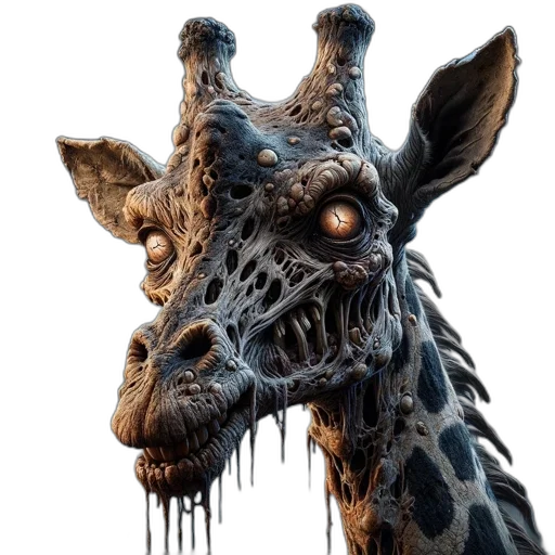 mask, creature, animal, dragon, concept art, 3d render, photorealistic, fantasy art transparent PNG cut-out