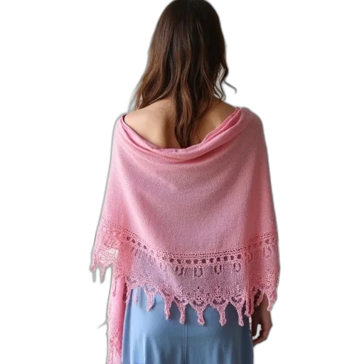 dress, pastel, person, standing, their, back, camera, wearing transparent PNG cut-out