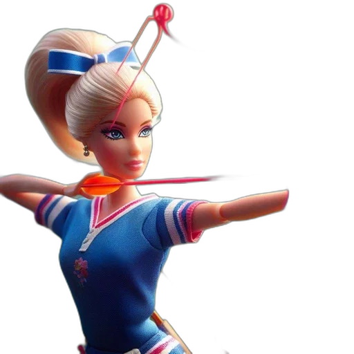 staff, 3d render, concept art, comic book art, barbie, doll, depicted, outdoors transparent PNG cut-out