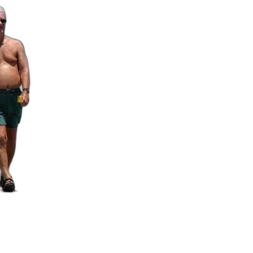 creature, animal, umbrella, staff, concept art, man, green, shorts transparent PNG cut-out