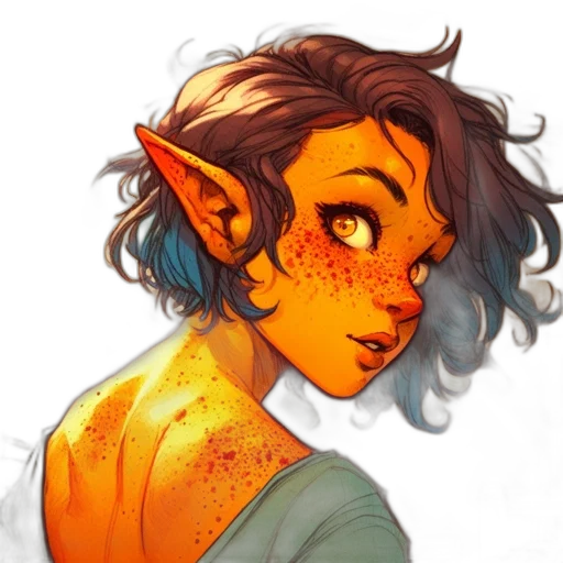 face, mask, fantasy art, concept art, watercolor, pixel art, golden, colorful transparent PNG cut-out