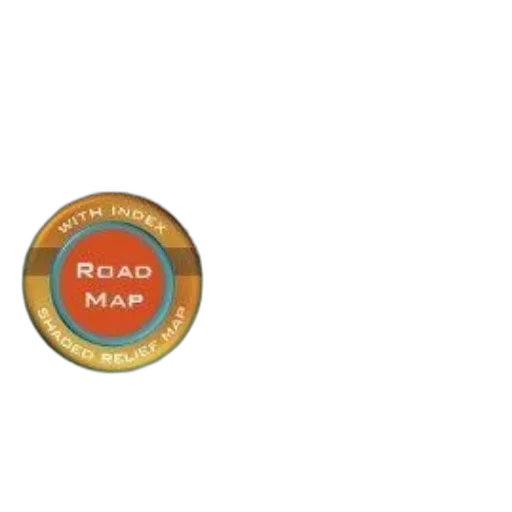 3d render, brochure, road, map, scenic, image, ancient, ruins transparent PNG cut-out