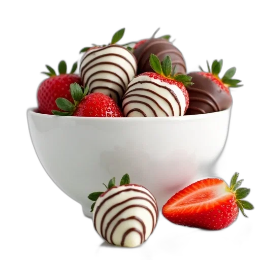food, photorealistic, 3d render, white, ceramic, bowl, filled, assorted transparent PNG cut-out