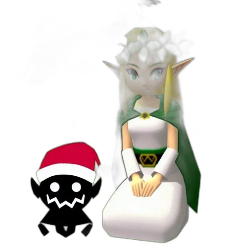 dress, crown, dragon, staff transparent PNG cut-out