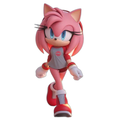 animal, creature, robot, staff, 3d render, concept art, pixel art, cartoon transparent PNG cut-out