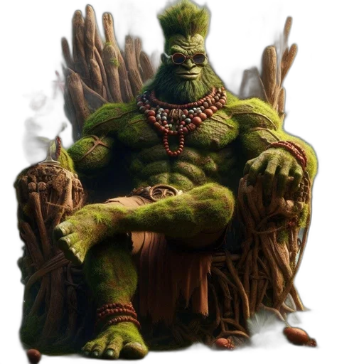 creature, animal, staff, concept art transparent PNG cut-out