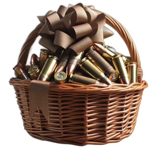 weapon, 3d render, earth tones, antique, wicker, basket, displays, assortment transparent PNG cut-out