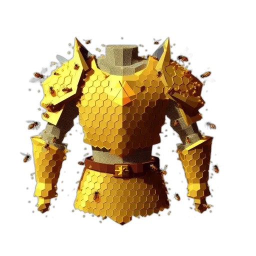 robot, weapon, crown, dragon, 3d render, pixel art, concept art, fantasy art transparent PNG cut-out