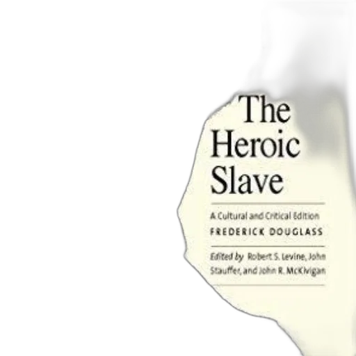 heroic, slave, book, cover, featuring, black, white, portrait transparent PNG cut-out