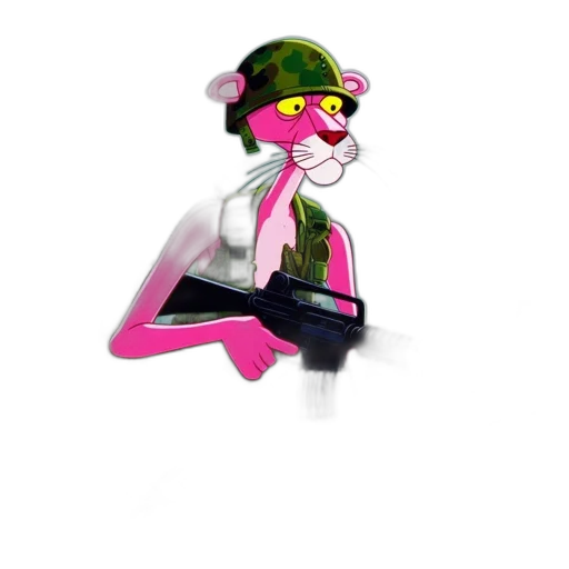 staff, animal, hat, jacket, cartoon, 3d render, concept art, pixel art transparent PNG cut-out