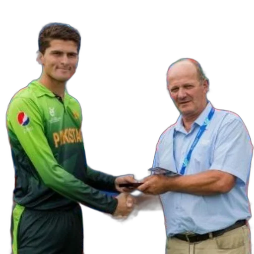 player, pakistan, receives, award, u19, cricket, world, cup transparent PNG cut-out