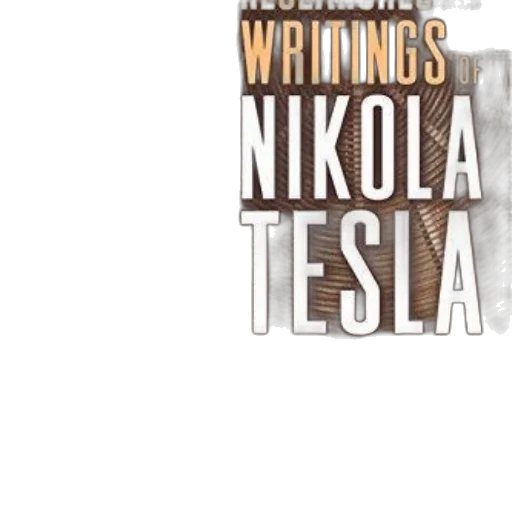 cover, researches, writings, nikola transparent PNG cut-out
