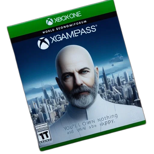concept art, photorealistic, cyberpunk, game, box, xgampass, featuring, bald transparent PNG cut-out