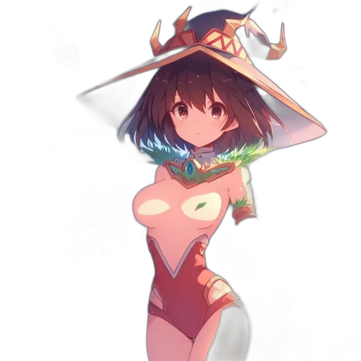 hat, weapon, dress, crown, anime, fantasy art, concept art, pixel art transparent PNG cut-out