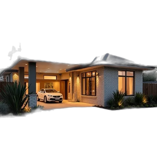 building, 3d render, photorealistic, concept art transparent PNG cut-out