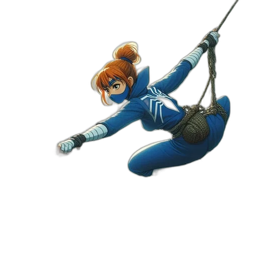 staff, weapon, sword, concept art, 3d render, fantasy art, anime, blue transparent PNG cut-out