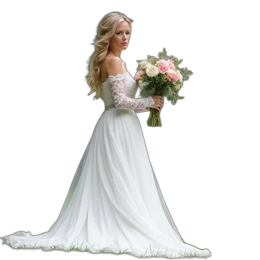 dress, jewelry, crown, photorealistic, 3d render, concept art, oil painting, woman transparent PNG cut-out