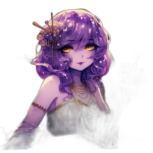 mask, staff, crown, creature, fantasy art, concept art, watercolor, pixel art transparent PNG cut-out
