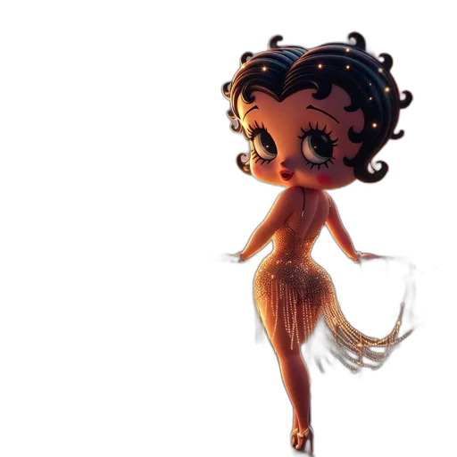 dress, creature, concept art, 3d render, fantasy art, cartoon, underwater, animated transparent PNG cut-out