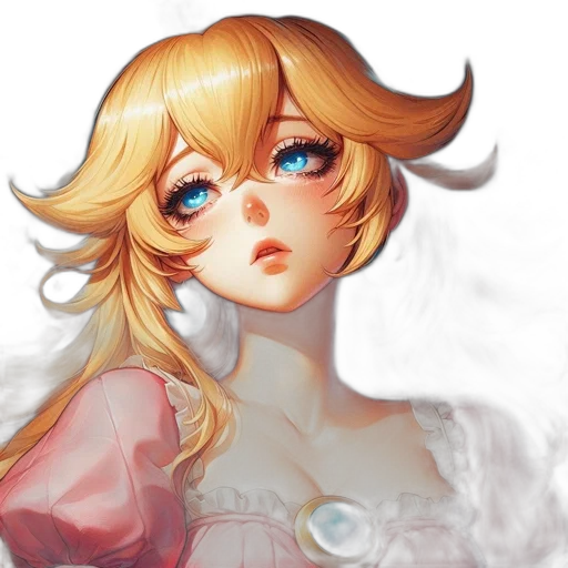 dress, face, crown, mask, watercolor, fantasy art, photorealistic, anime transparent PNG cut-out