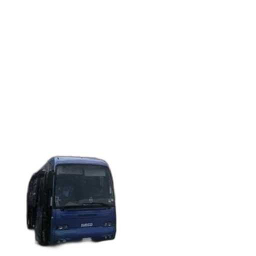 car, furniture, staff, 3d render, photorealistic, concept art, blue, bus transparent PNG cut-out