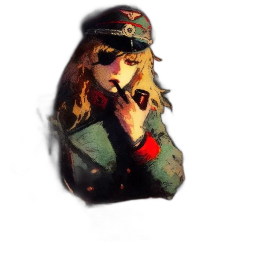 hat, jacket, mask, face, photorealistic, concept art, pixel art, fantasy art transparent PNG cut-out