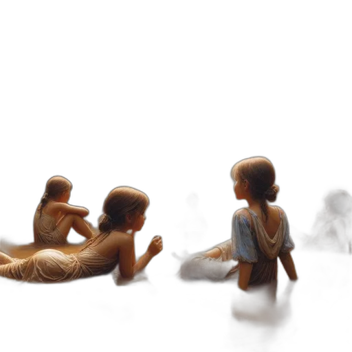 jewelry, 3d render, concept art, photorealistic, oil painting, underwater, fog, outer space transparent PNG cut-out