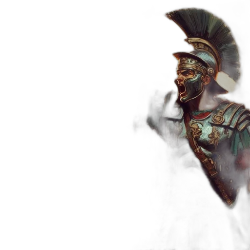 mask, sword, face, staff, concept art, fantasy art, photorealistic, 3d render transparent PNG cut-out