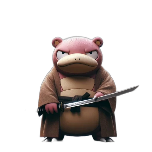 staff, weapon, sword, animal, concept art, fantasy art, pixel art, 3d render transparent PNG cut-out