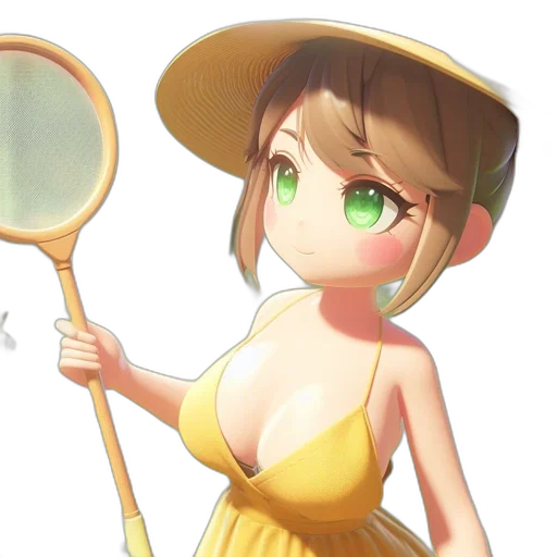 staff, hat, weapon, dress, anime, concept art, pixel art, cartoon transparent PNG cut-out