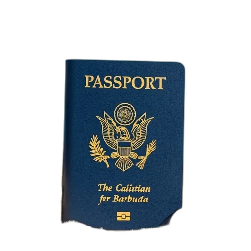 weapon, passport, book, caribbean, barbuda, front transparent PNG cut-out