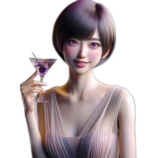 dress, jewelry, face, staff, photorealistic, concept art, fantasy art, 3d render transparent PNG cut-out