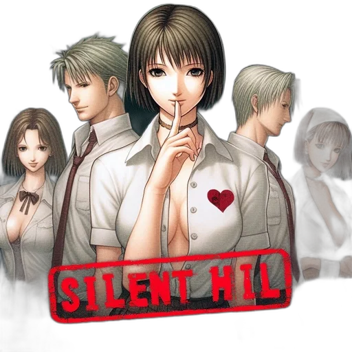 concept art, advertising, art, piece, silent, hill, central, lady transparent PNG cut-out