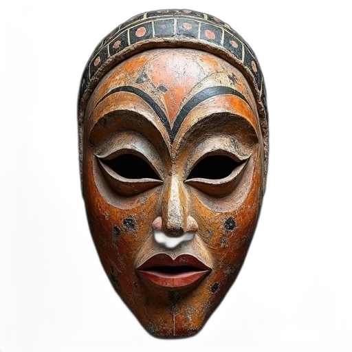 mask, face, jewelry, crown transparent PNG cut-out