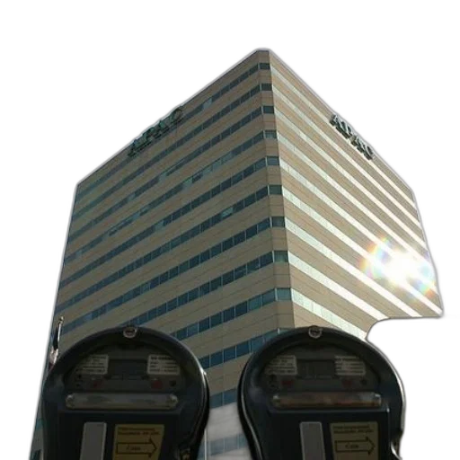 building, robot, mask, hat, 3d render, vaporwave, cyberpunk, concept art transparent PNG cut-out