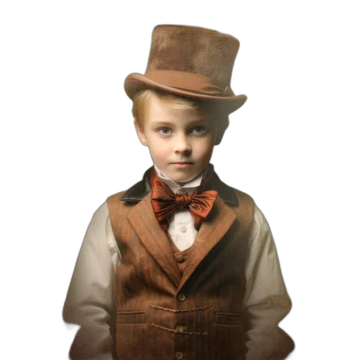hat, staff, face, photorealistic, 3d render, oil painting, concept art, young transparent PNG cut-out